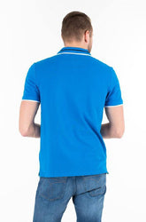 GUESS MENS BLUE POLO SHIRT - Smgarment's